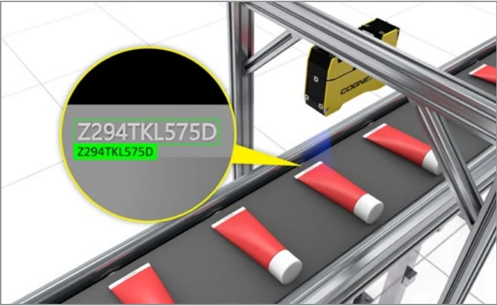 Odczyt tłoczonego tekstu na tubach kamerą 3D